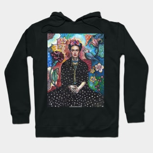 Frida Kahlo portrait - 2 Hoodie